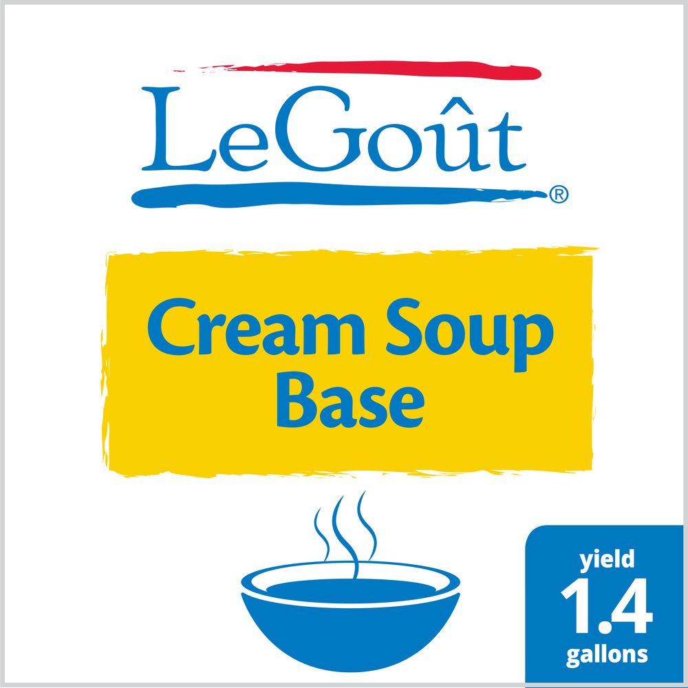 Legout Cream Soup Base-25.22 oz.-6/Case