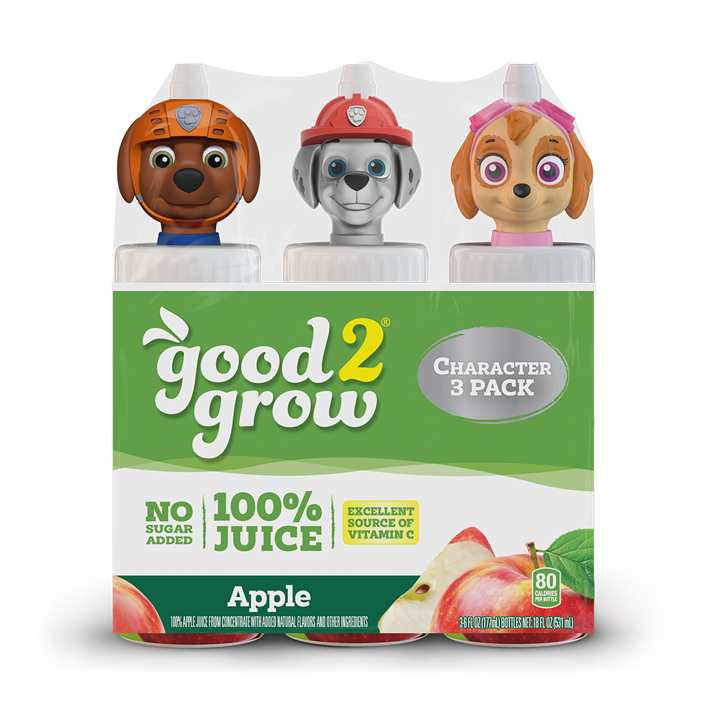 Good2grow Apple Juice-18 oz.-4/Case