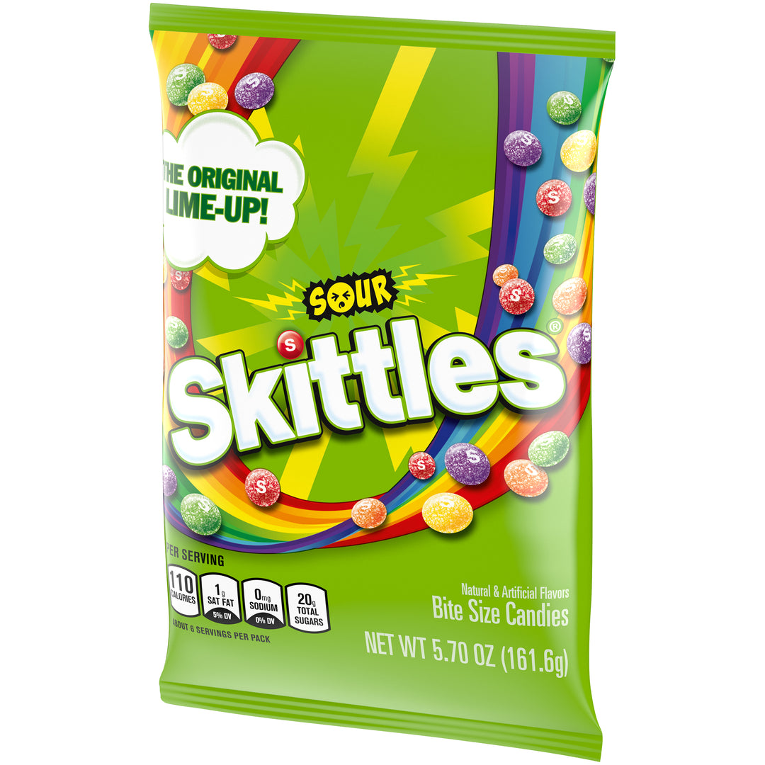 Skittles Sour Candy-5.7 oz.-12/Case
