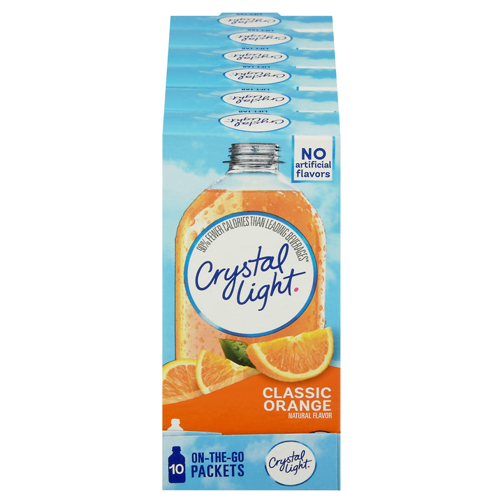Crystal Light Crystal Light Beverage On The Go Sunrise Orange-0.13 oz.-10/Box-12/Case