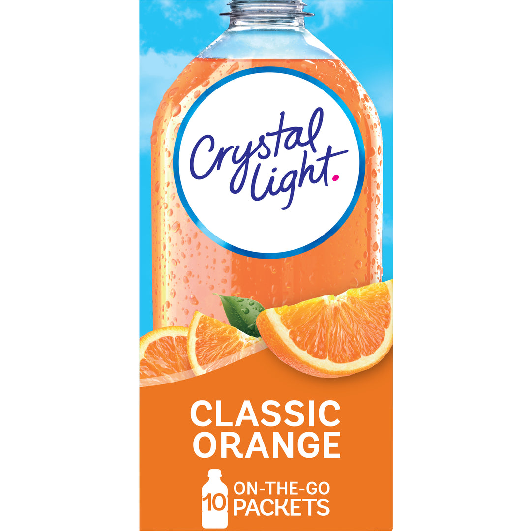 Crystal Light Crystal Light Beverage On The Go Sunrise Orange-0.13 oz.-10/Box-12/Case