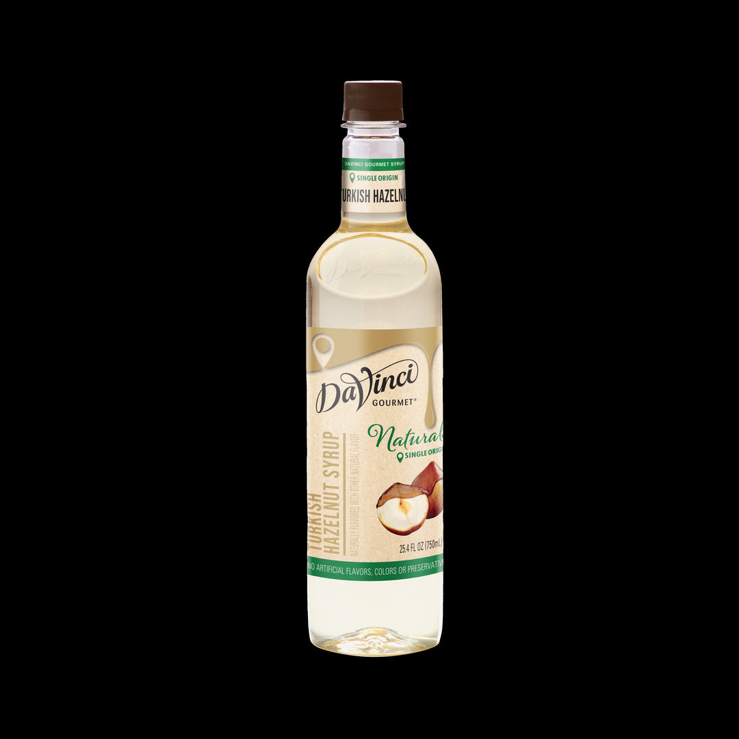 Davinci Gourmet Natural Turkish Hazelnut Syrup 4/750 Ml.