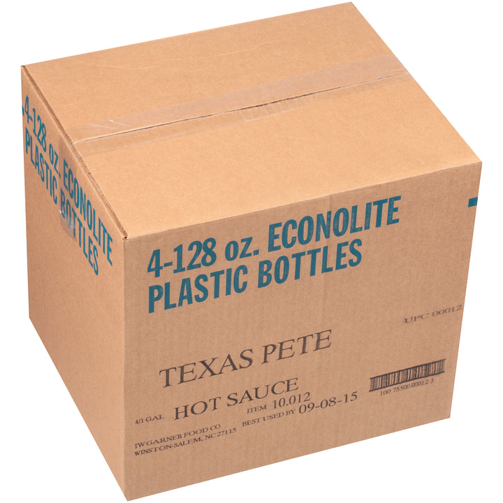 Texas Pete Original Hot Sauce Bulk-1 Gallon-4/Case