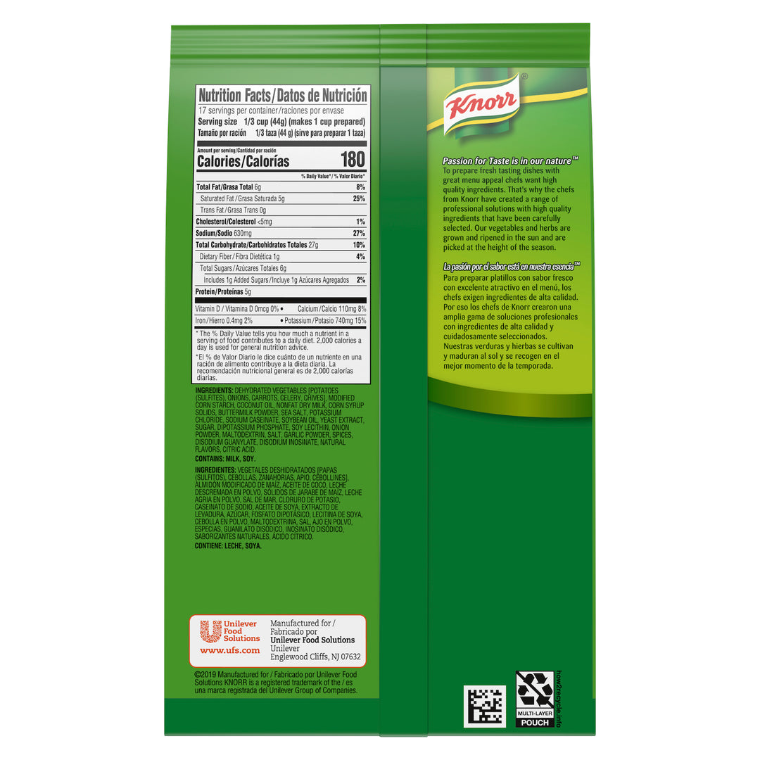 Knorr Soup Du Jour Potato Chowder Mix-26.6 fl oz.s-4/Case