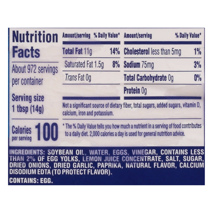 Kraft Real Mayonnaise Bulk-30 lb.-1/Case
