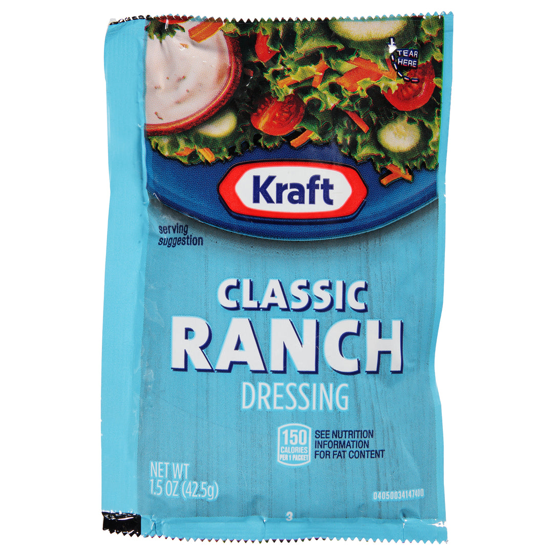 Kraft Ranch Dressing Single Serve-1.5 oz.-60/Case