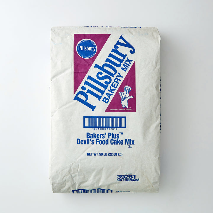 Pillsbury Devil's Food Cake Mix-50 lb.-1/Case