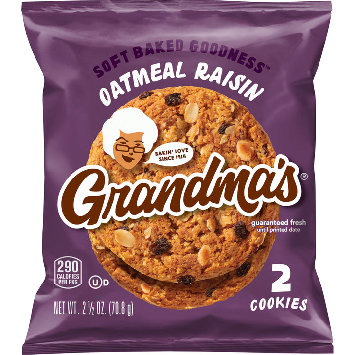 Grandma's Oatmeal Raisin-2.5 oz.-60/Case