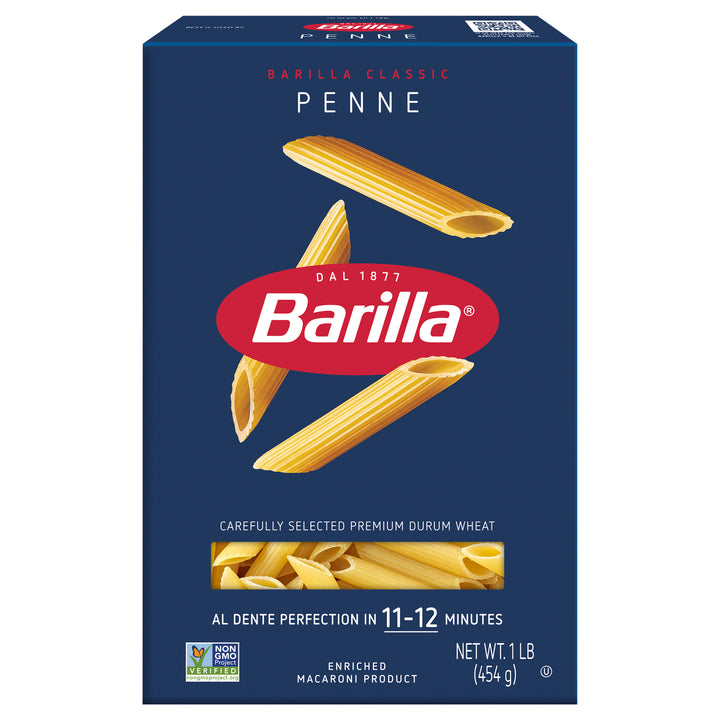 Barilla Penne Rigati-16 oz.-12/Case