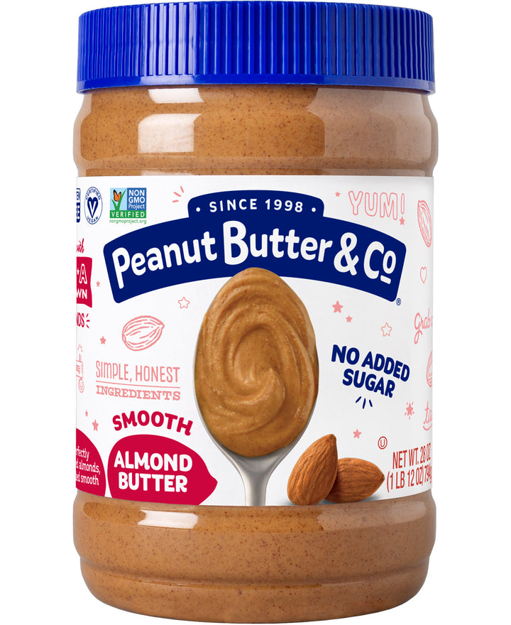 Peanut Butter & Co No Sugar Added-All Natural Almond Butter-28 oz.-6/Case