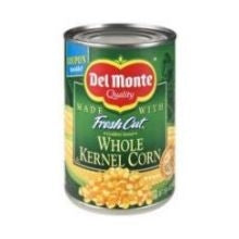 Del Monte Golden Super Sweet Whole Kernel Corn-8.75 oz.-12/Case
