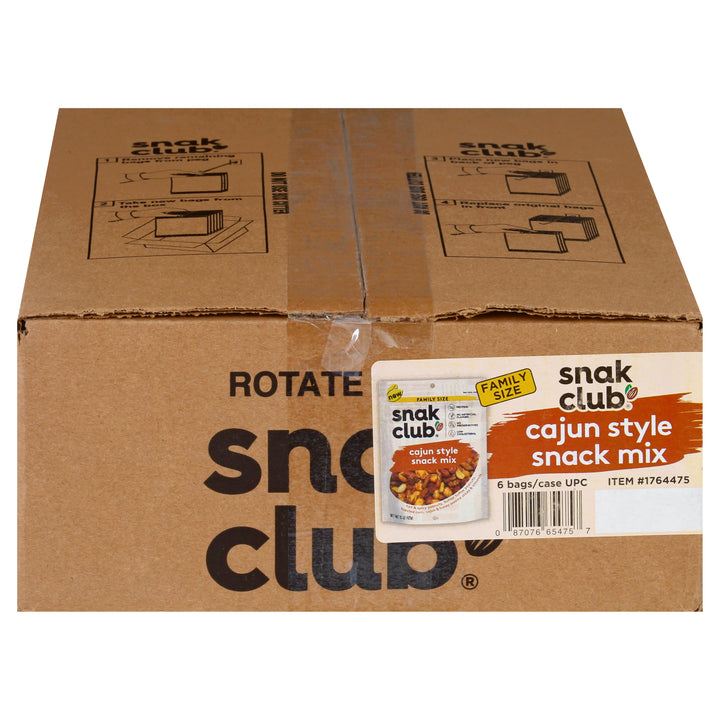 Snak Club Family Size Cajun Style Snack Mix-1 Each-6/Case