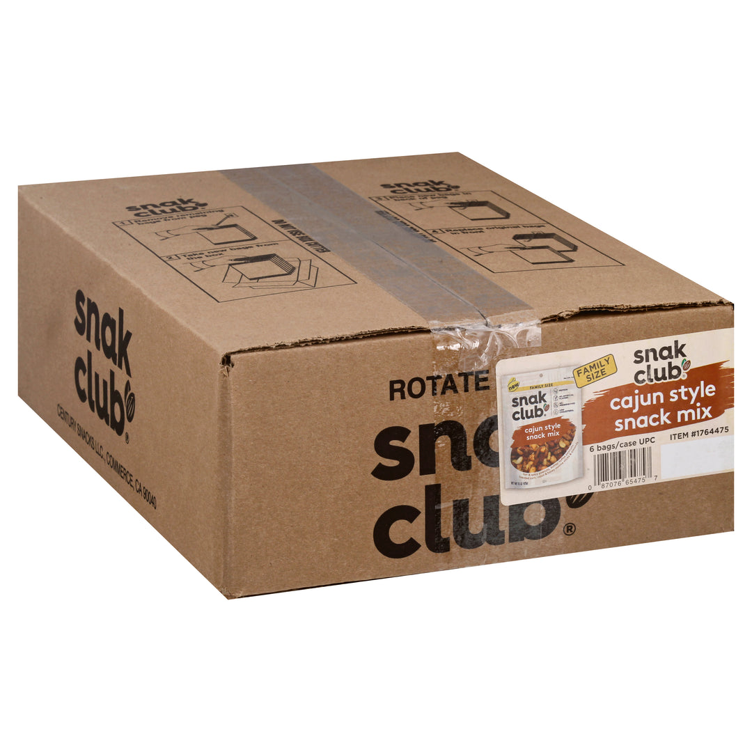 Snak Club Family Size Cajun Style Snack Mix-1 Each-6/Case