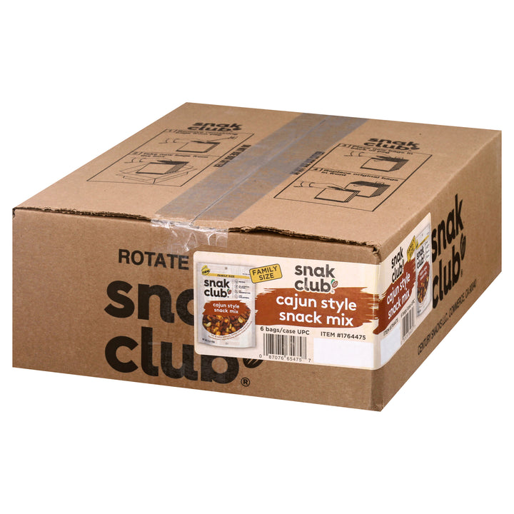Snak Club Family Size Cajun Style Snack Mix-1 Each-6/Case