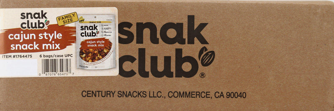 Snak Club Family Size Cajun Style Snack Mix-1 Each-6/Case