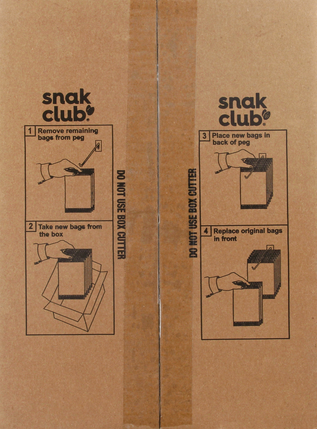 Snak Club Family Size Cajun Style Snack Mix-1 Each-6/Case