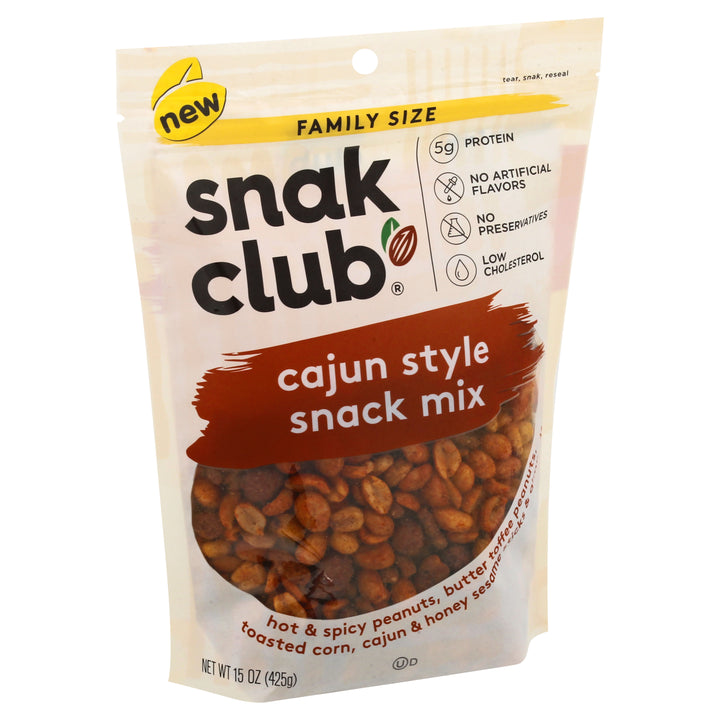 Snak Club Family Size Cajun Style Snack Mix-1 Each-6/Case