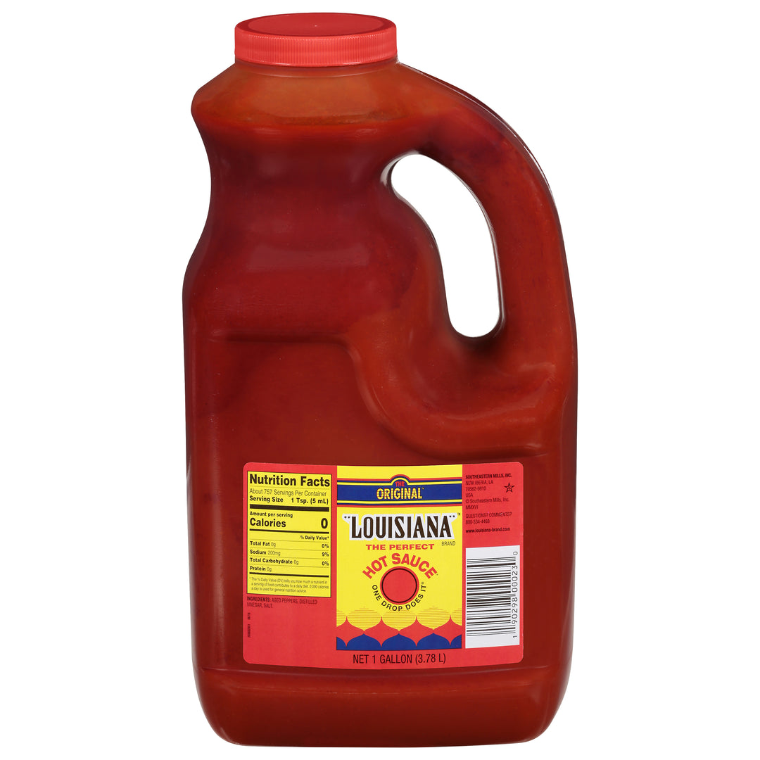 Louisiana Hot Sauce Bulk-1 Gallon-4/Case