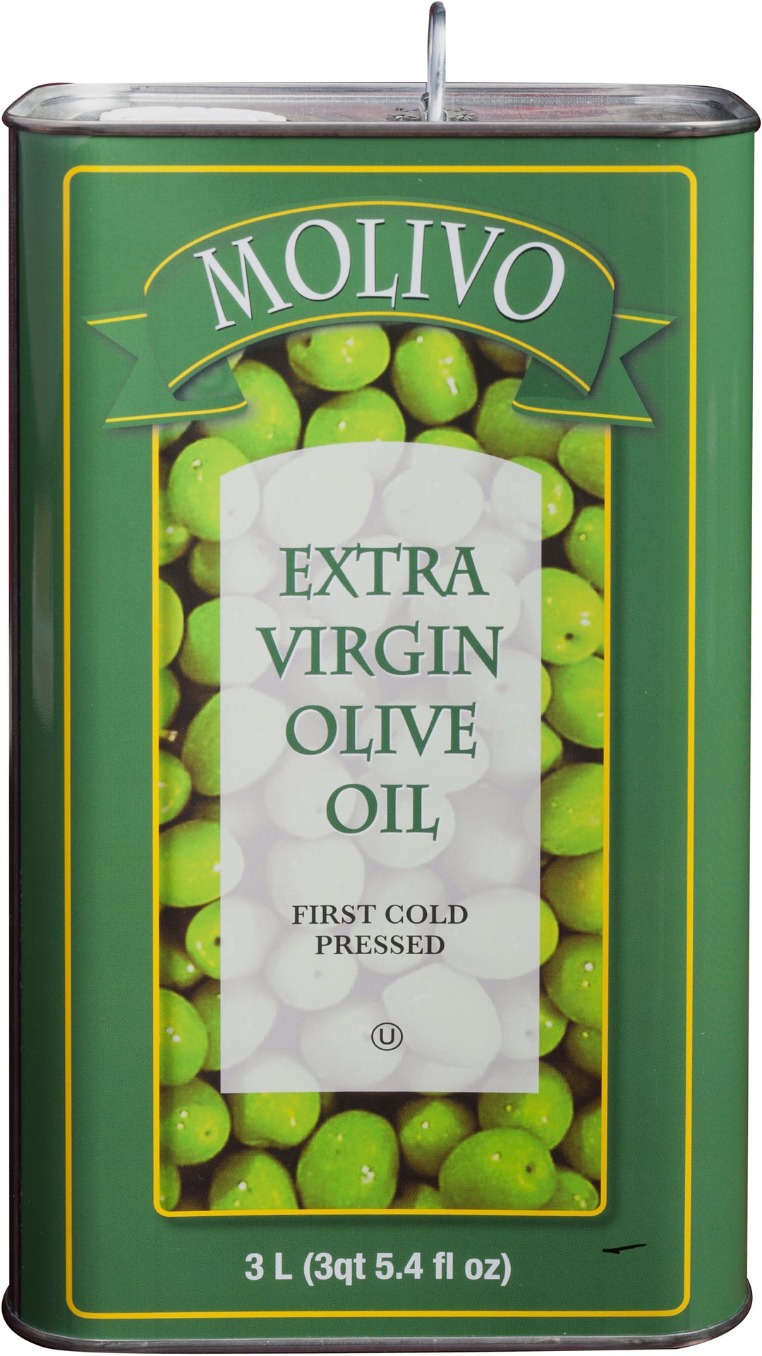Molivo Extra Virgin Olive Oil-101.4 fl oz.-4/Case