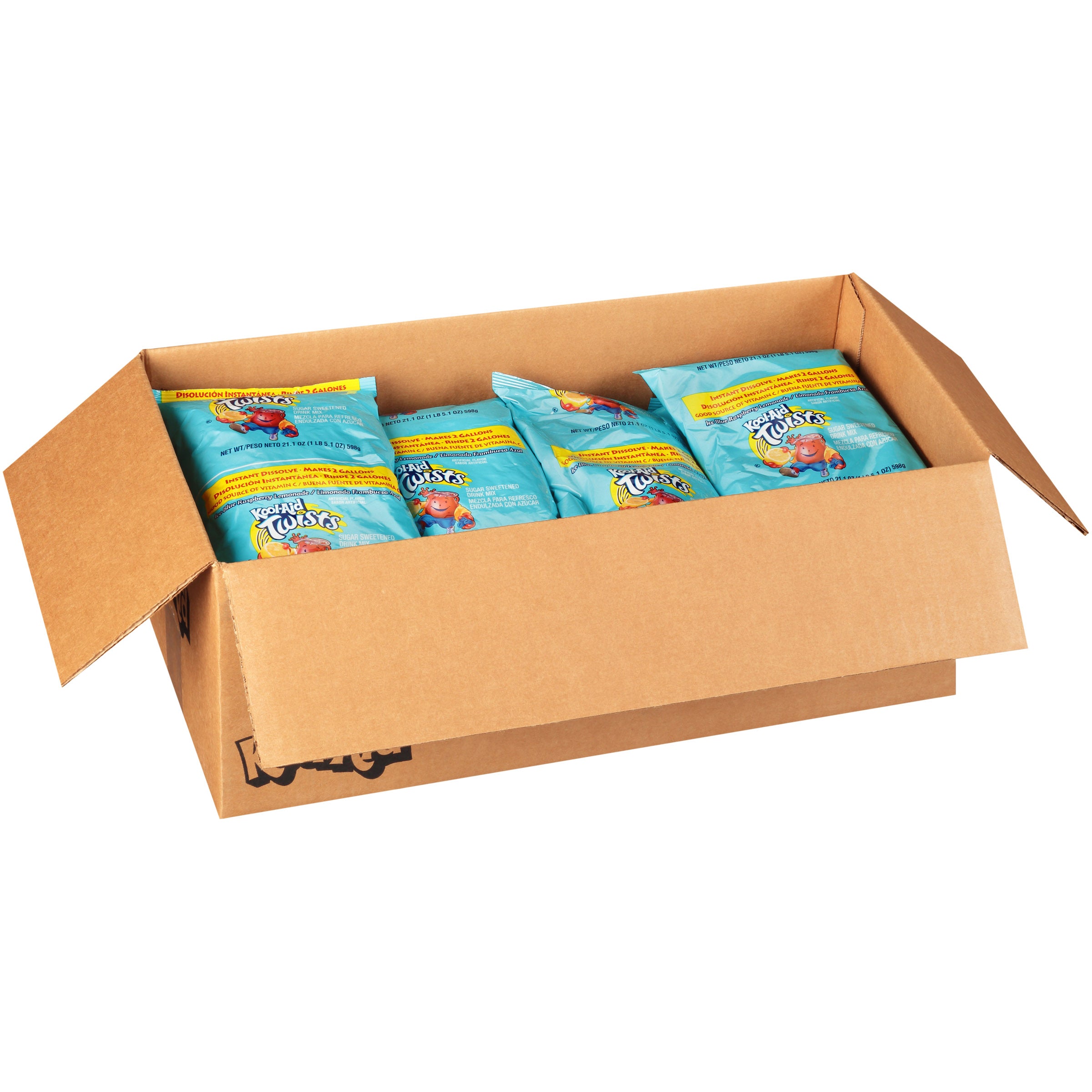 Kool-Aid Blue Raspberry Lemonade Twist Beverage-1.32 lb.-15/Case