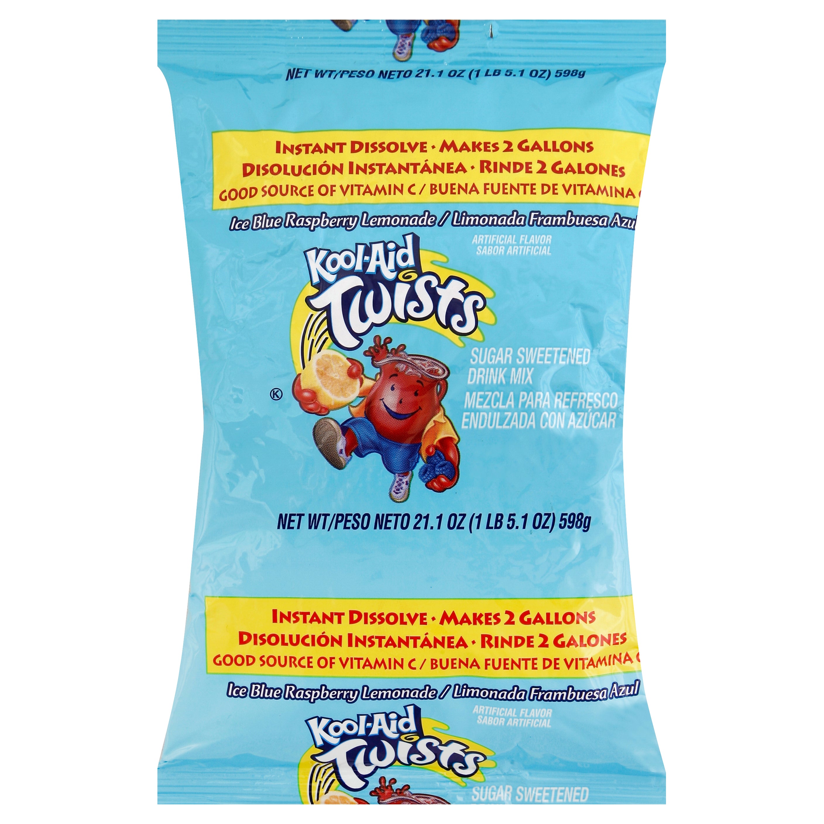Kool-Aid Blue Raspberry Lemonade Twist Beverage-1.32 lb.-15/Case
