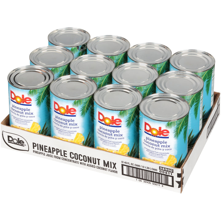 Dole Pineapple Coconut Mix-46 oz.-12/Case