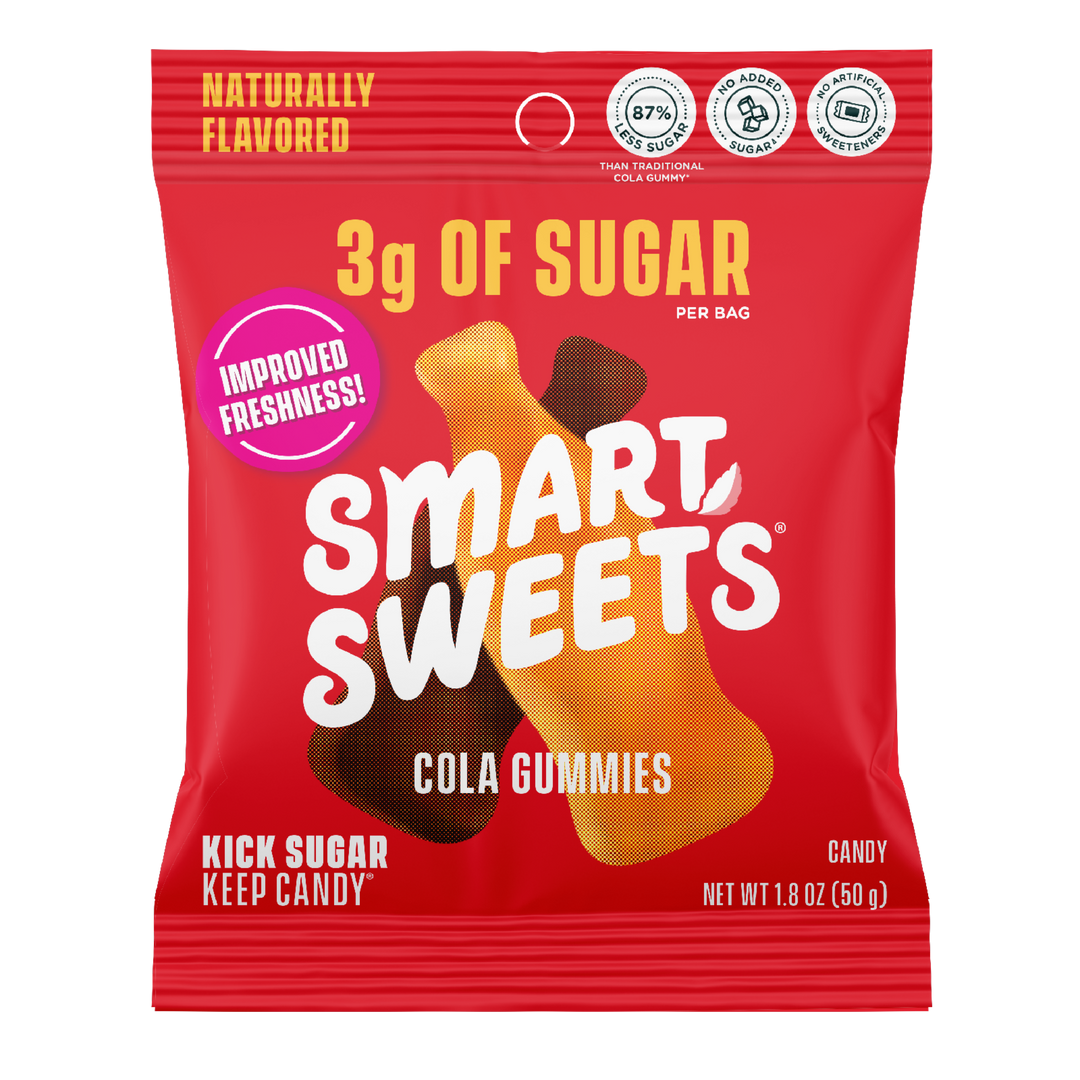 Smartsweets Cola Gummy Candy-1.8 oz.-12/Box-6/Case