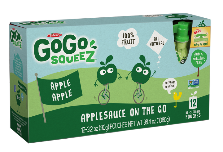 Gogo Squeez Apple Apple-12 Each-6/Case