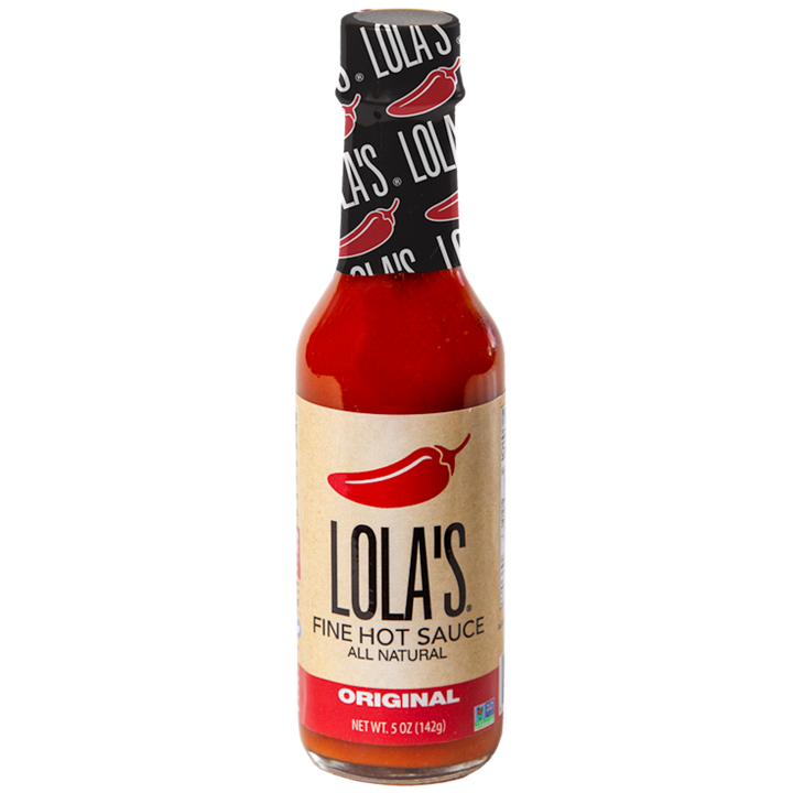 Lola's Fine Hot Sauce Original Hot Sauce Bottle-5 oz.-12/Case