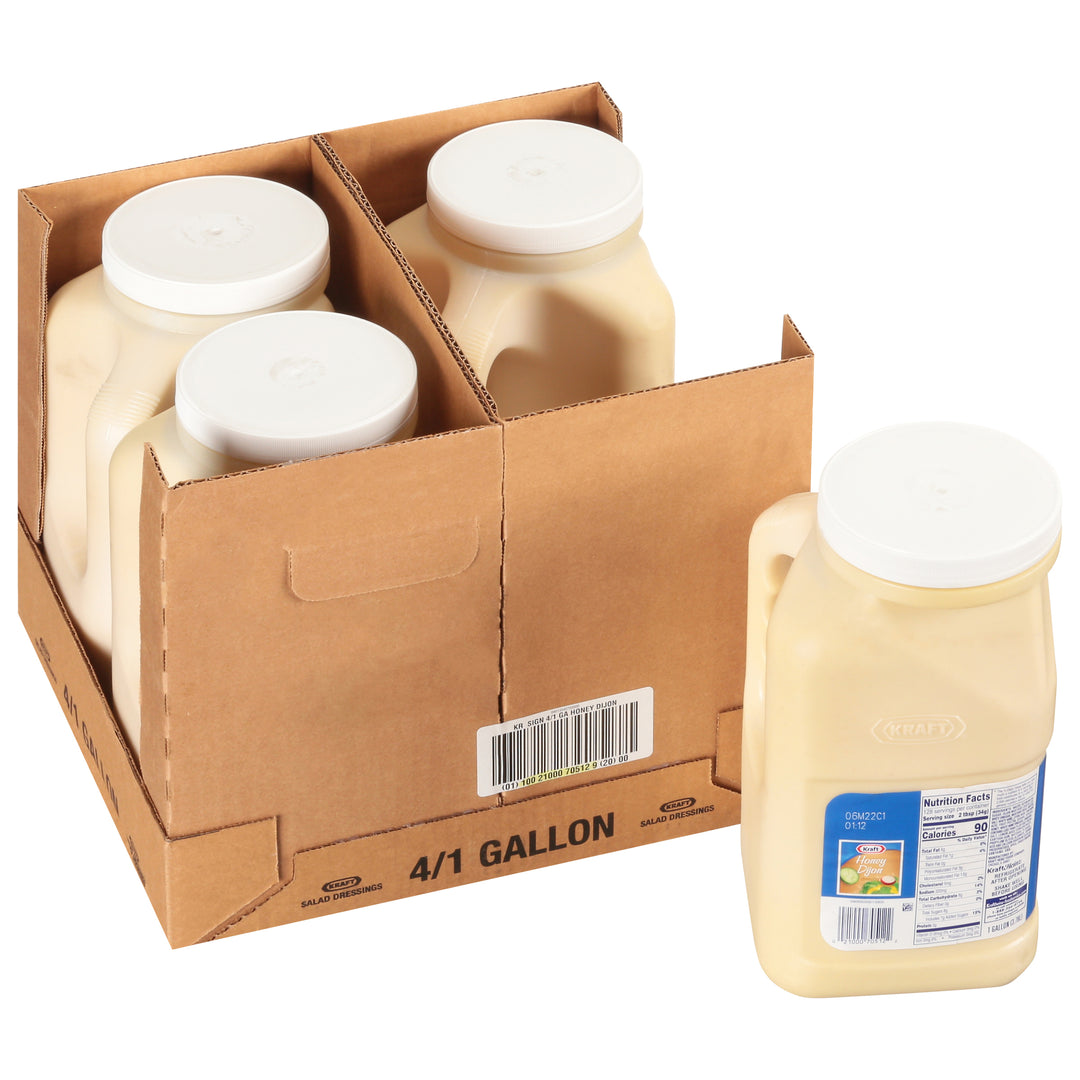 Kraft Signature Honey Dijonnaise Dressing Bulk-1 Gallon-4/Case