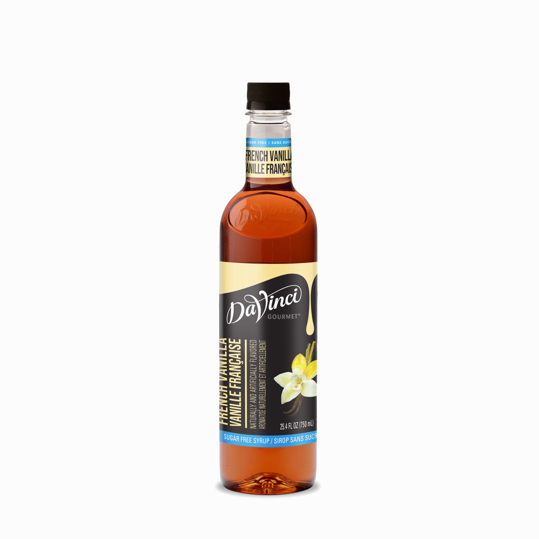 Davinci Gourmet Gourmet Sugar Free French Vanilla Syrup-750 Milliliter-12/Case