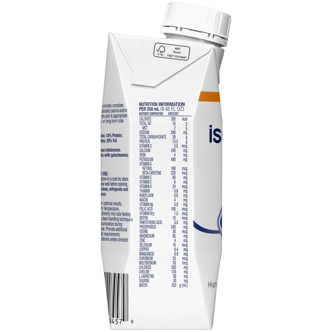 Isosource Hn Malnutrition High Cal High Nitro Liquid Formula-8.45 fl oz.-24/Case