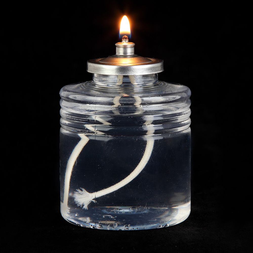 Sterno Soft Light 50 Hour Liquid Wax Candle-5.43 fl oz.-36/Case