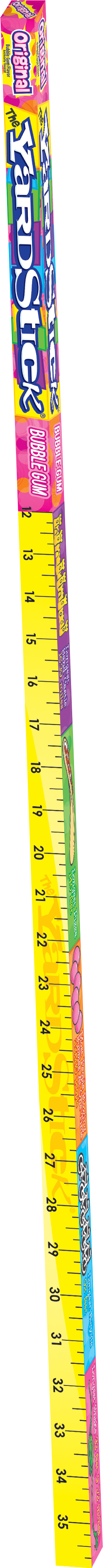 The Yardstick Sour Bubble Gum Powerwing Floor Display 96/Case