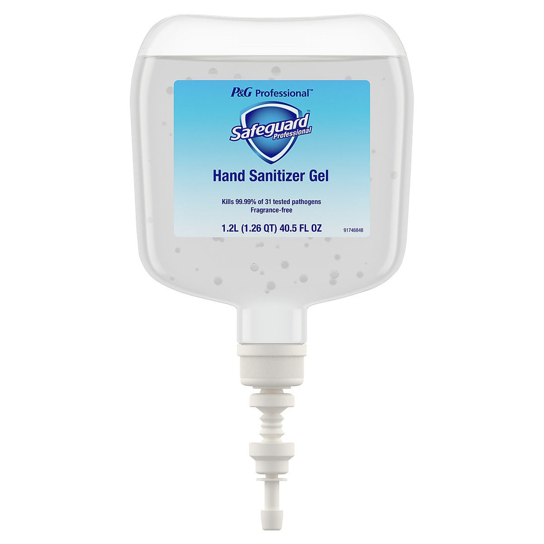 Safeguard Professional Anti-Bacterial Gel Hand Sanitizer Ready-To-Use-40.577 oz.-4/Case