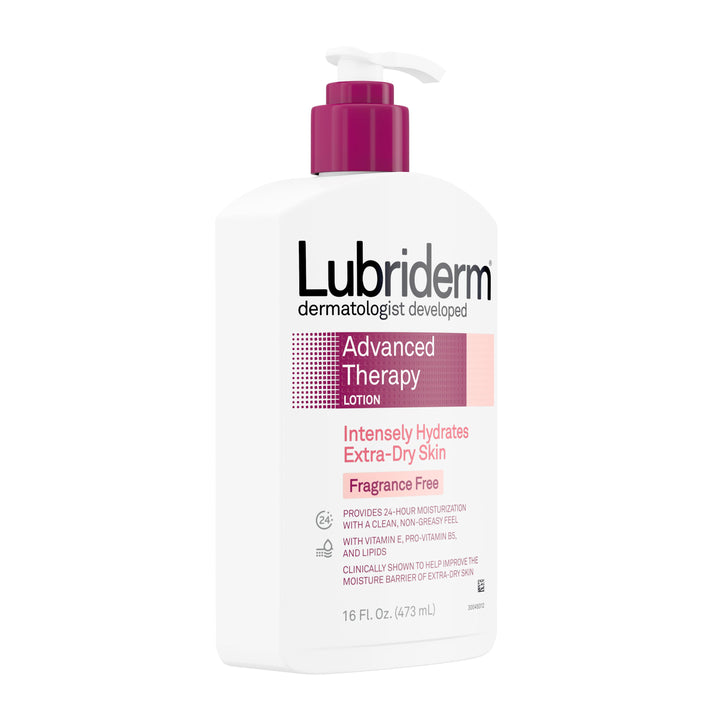 Lubriderm Lotion Advanced Therapy-16 fl oz.s-3/Box-4/Case