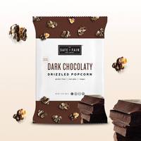 Safe + Fair Chocolate Drizzled Popcorn-7.5 oz.-5/Case