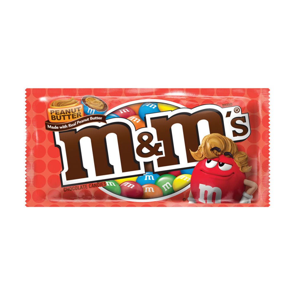 M&M's Peanut Butter-1.63 oz.-24/Box-12/Case MPN# 100667 – Round