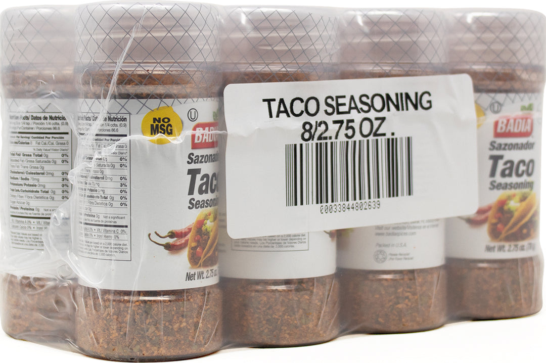 Badia Taco Seasoning-2.75 oz.-8/Case