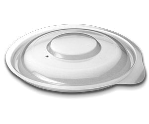 D & W Fine Pack 6 Oz & 12 oz. Bowl Lid-50 Each-50/Box-10/Case