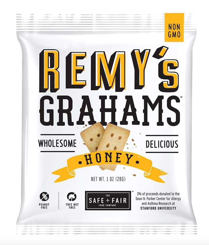 Remy's Grahams Honey Graham Crackers-1 oz. Packet-192/Case