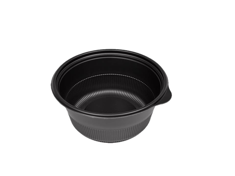 D&W Fine Pack Polypropylene Bowl Black 32 Oz 300/Case