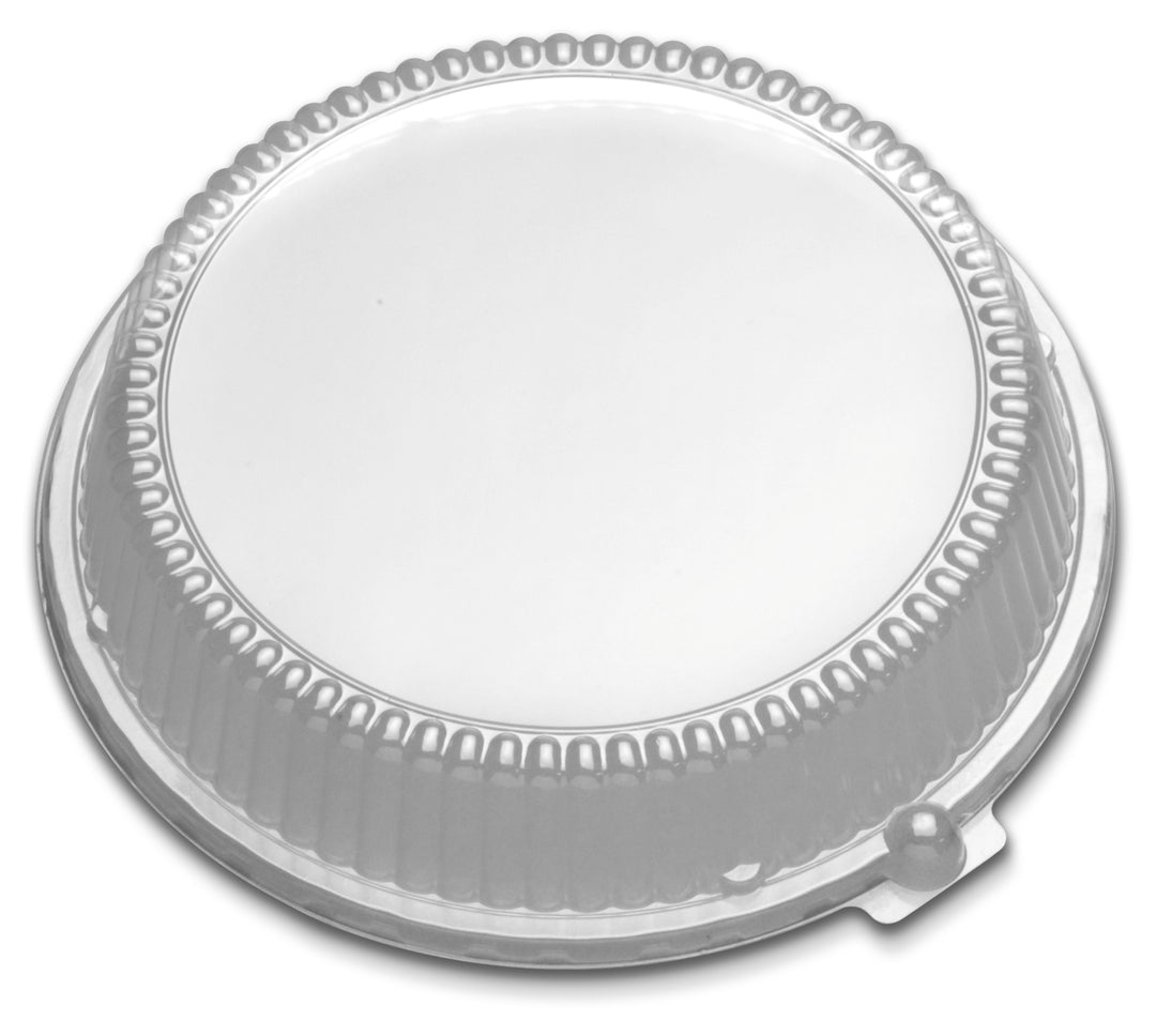 D & W Fine Pack 10.25 Inch High Dome Plate Lid-50 Each-50/Box-4/Case