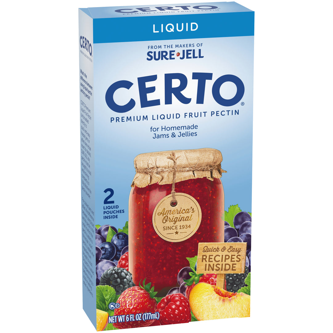 Certo Pectin Fruit Liquid Certo-6 fl oz.s-16/Case