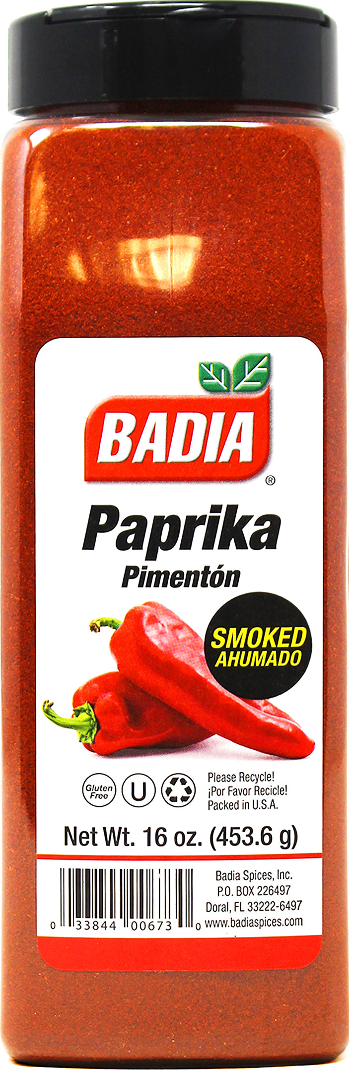 Badia Smoked Paprika-16 oz.-6/Case