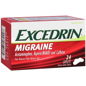 Excedrin Migraine-24 Each-3/Box-8/Case