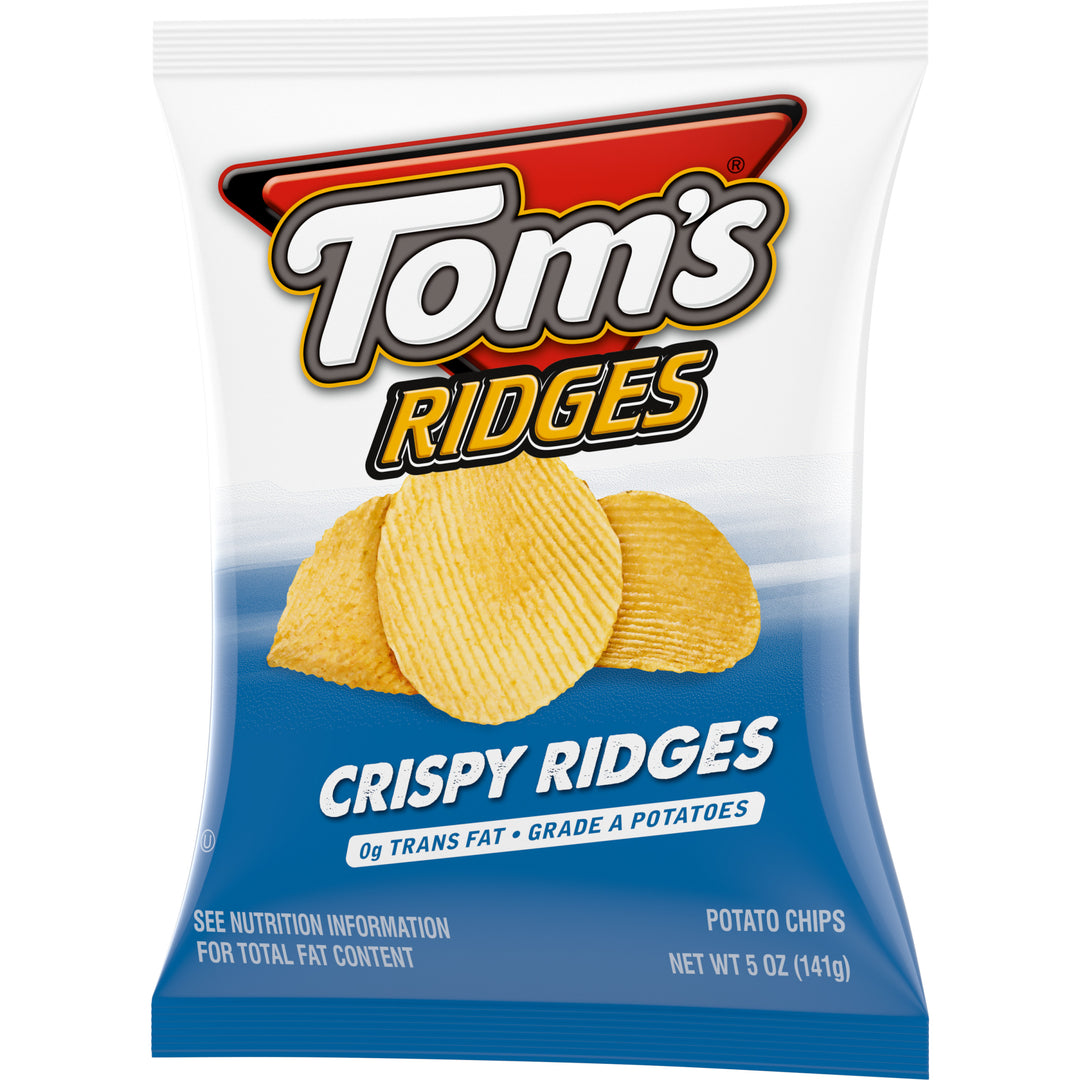 Toms Flat Chips Plain-5 oz.-9/Case