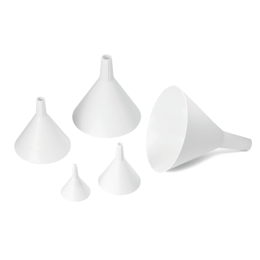 Tablecraft 5 Piece Plastic Funnel Set-1 Each