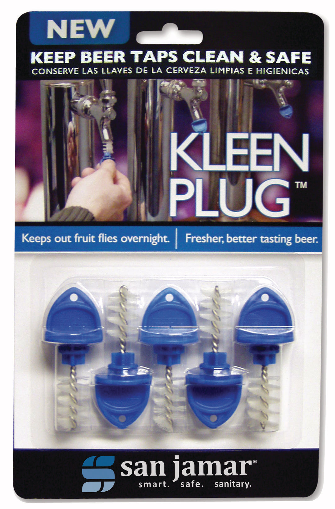 San Jamar Kleen Plug-5 Count