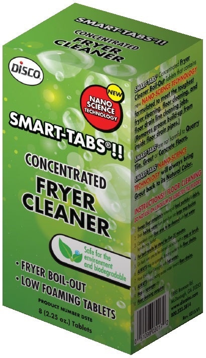 Disco Smart Tab Concentrated Fryer Cleaner-32 Each-1/Case